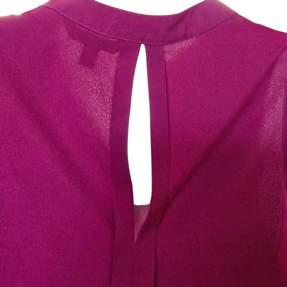 Banana Republic Vibrant Pink Sleeveless Blouse - Picture 9 of 10
